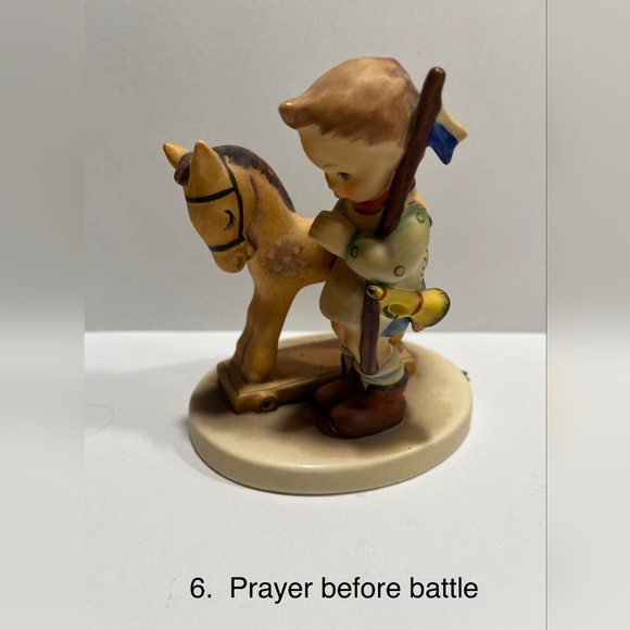 Vintage Hummel Goebel Prayer Before Battle Hummel #20 TMK 5 1970’s - Picture 1 of 3